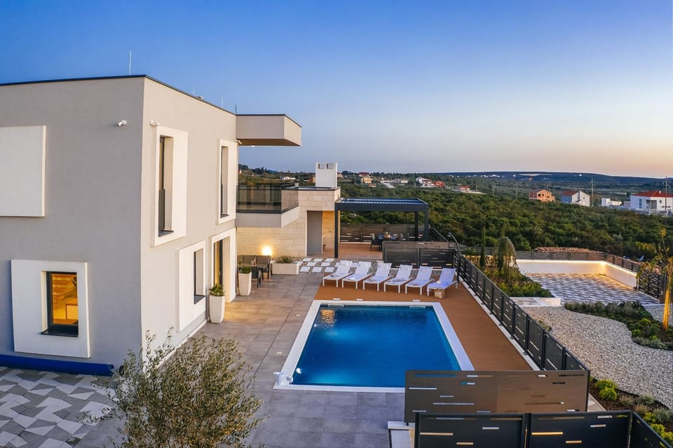 My Dalmatia - Luxury Villa AMore with private heated pool, sea view terrace and home gym House in Šibenik-Knin County, Croatia