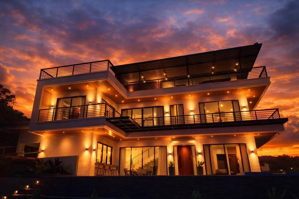 Property building, View (from property/room), Sunset