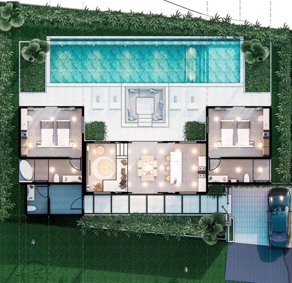 Villa Le Mont Ubud , villa privée de luxe avec piscine de 15m au coeur de la nature Villa in Sukawati