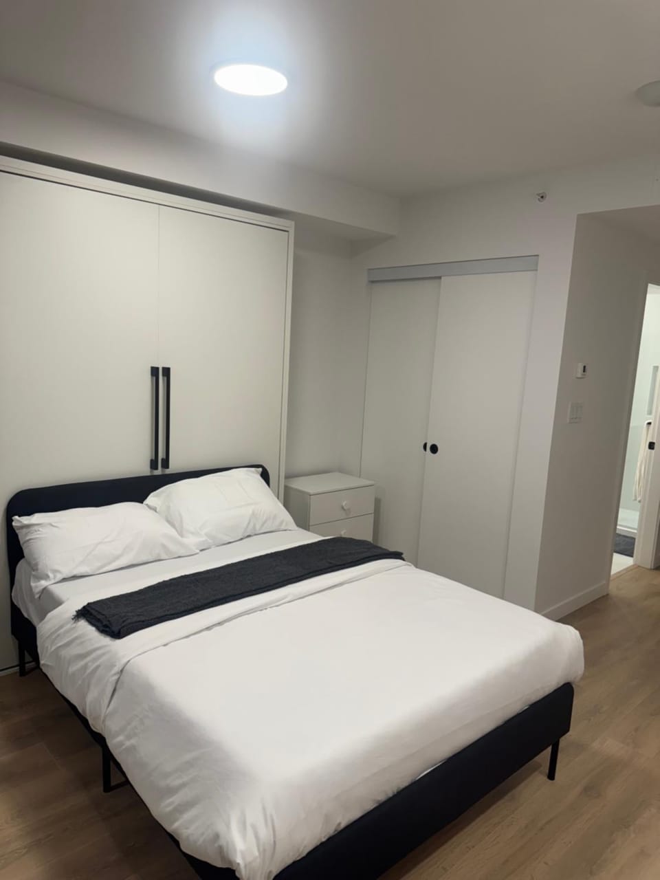 Bed, Bedroom, wardrobe