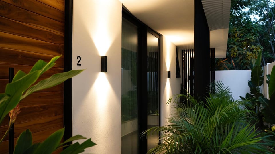 Property building, Garden