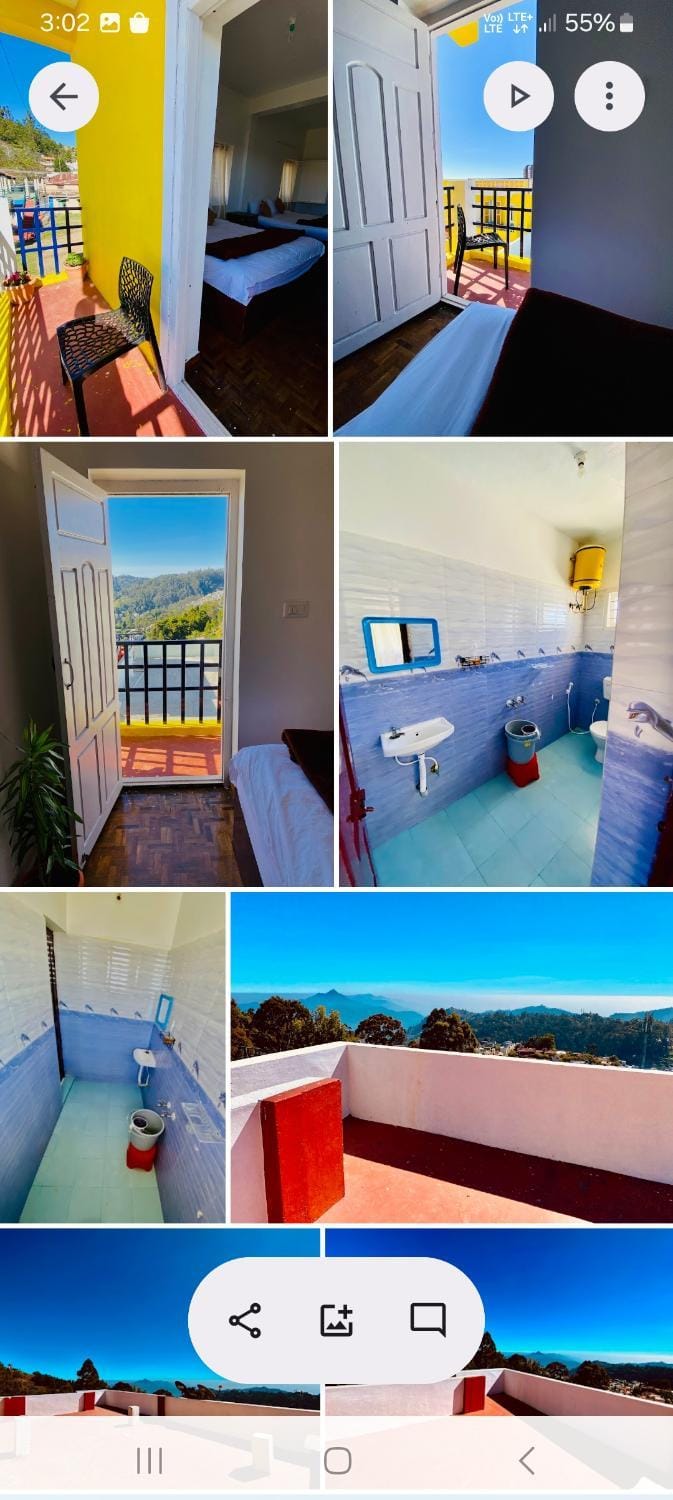 Yellow house Villa in Kodaikanal