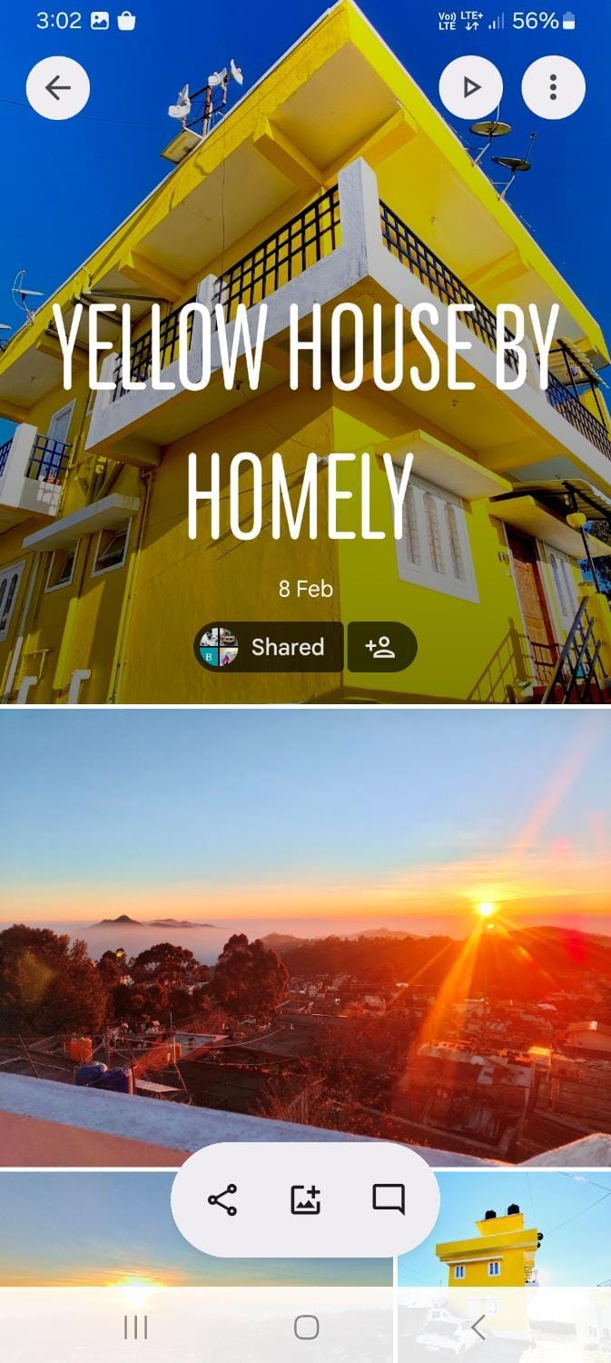 Yellow house Villa in Kodaikanal