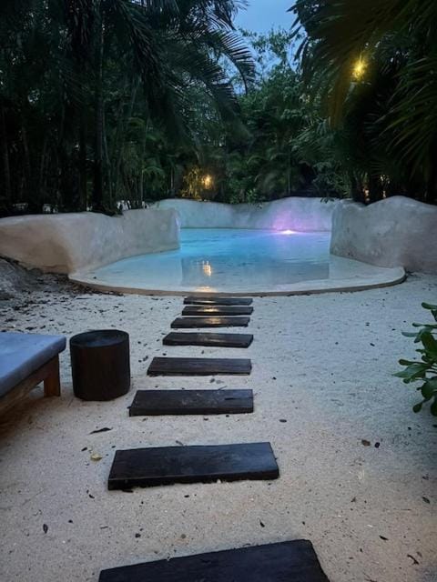Natural landscape, Garden, Garden view, Pool view, Swimming pool, Swimming pool