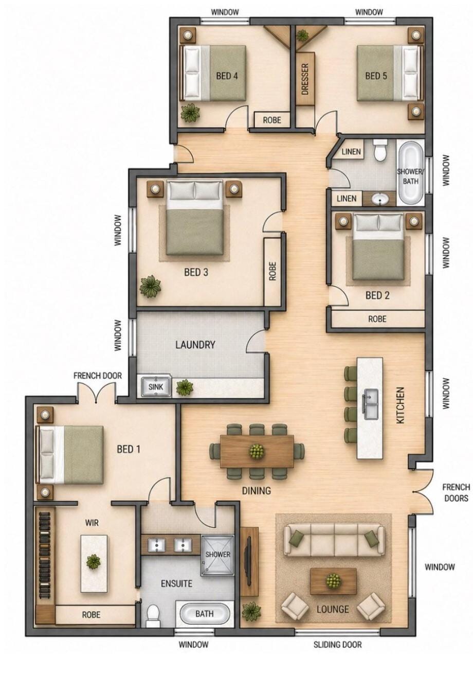 Resort living 3kms from the city, Tennis Court, Pool, Large Garden House in Adelaide