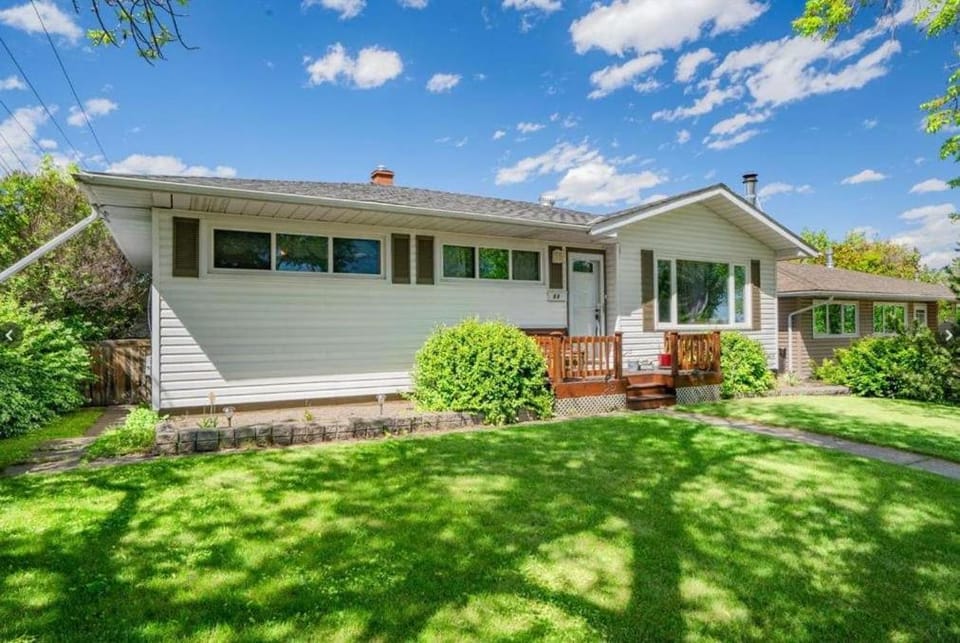 Property building, Garden view