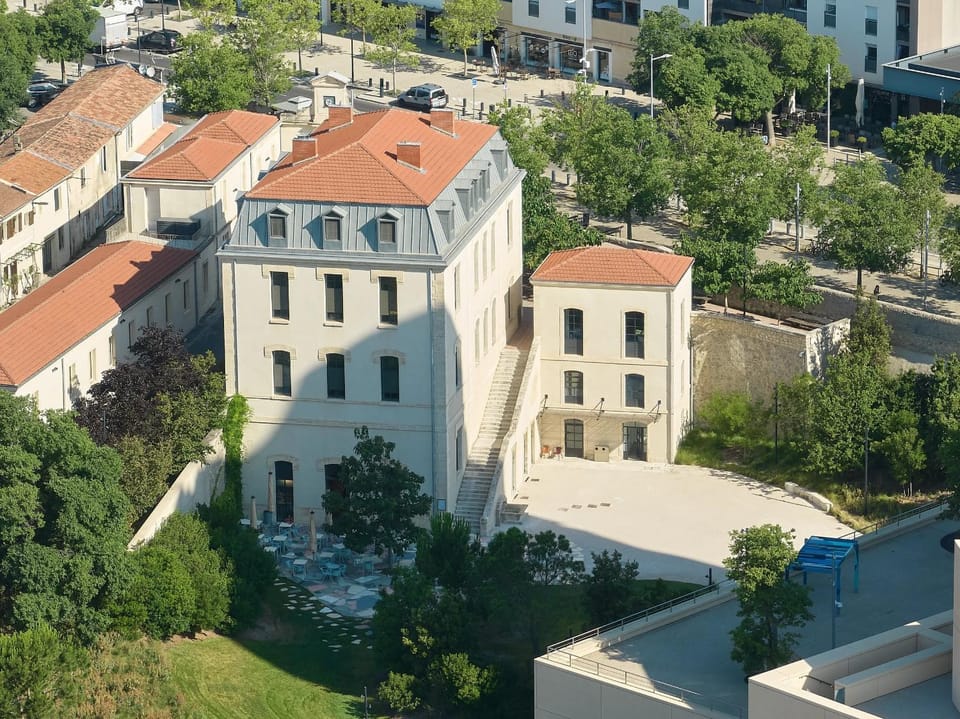 Bird's eye view, Garden