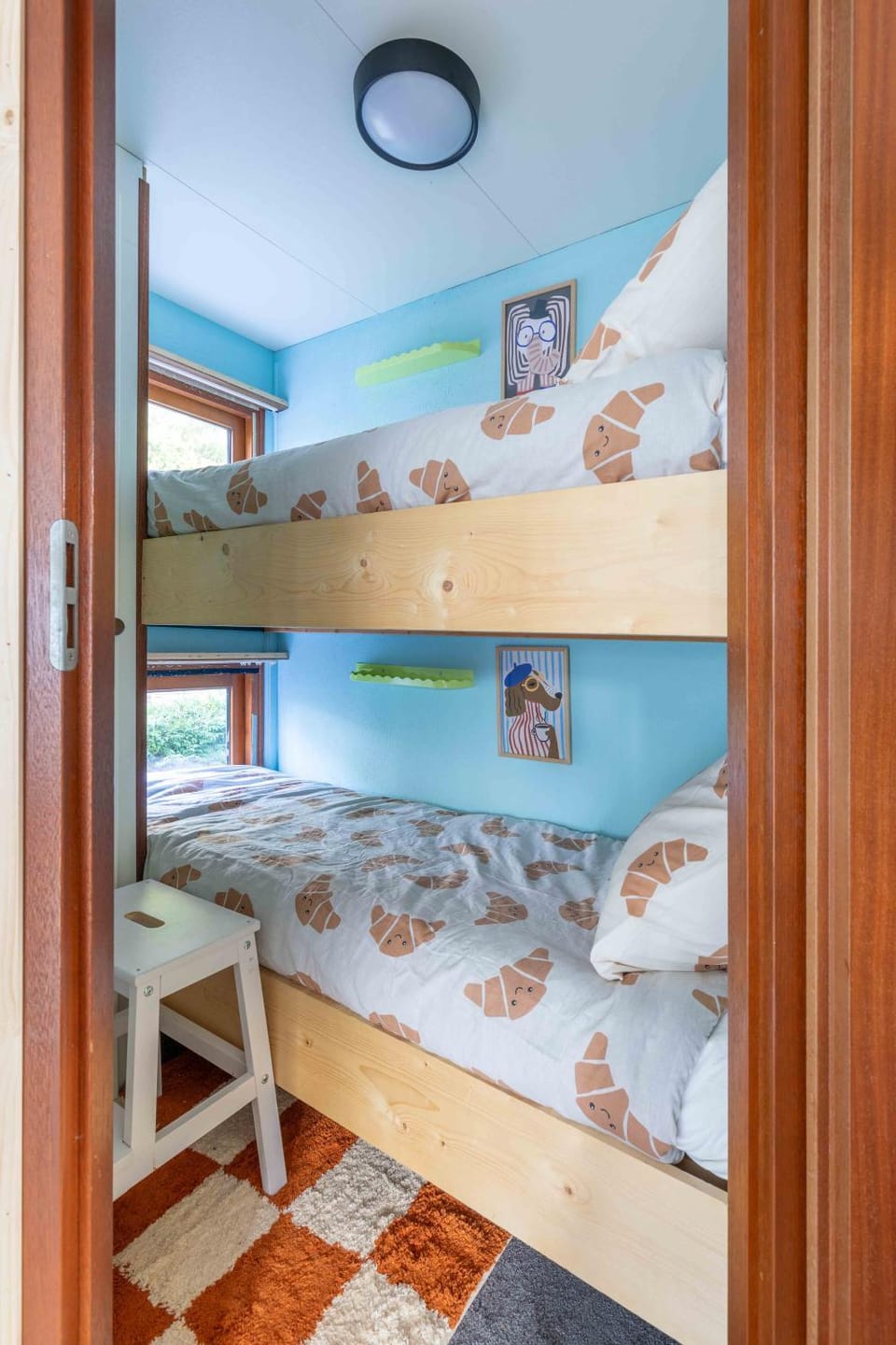 Bedroom, children, bunk bed