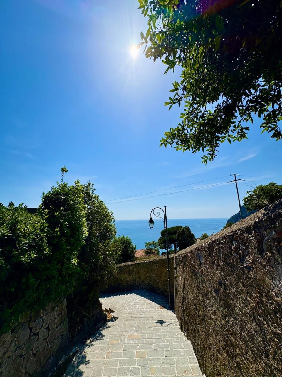 Appartamento con terrazza vista mare nel borgo Apartment in Framura