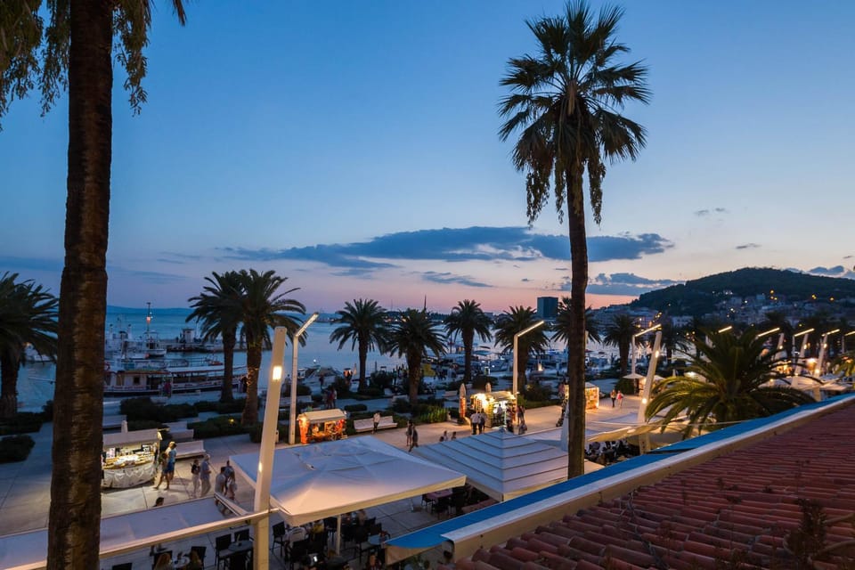 Night, Sea view