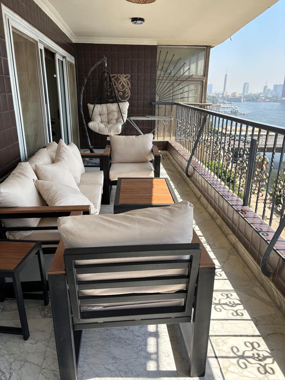 Nile Panorama - Four Seasons Luxury Apartment in Cairo