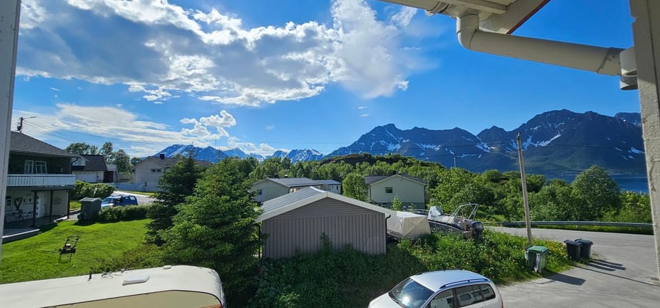 Natural landscape, Mountain view, Parking