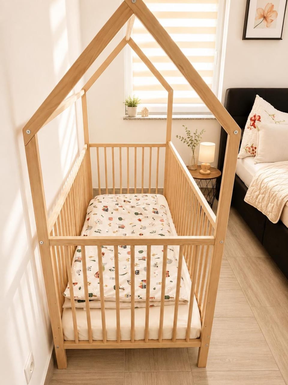 Bedroom, cot