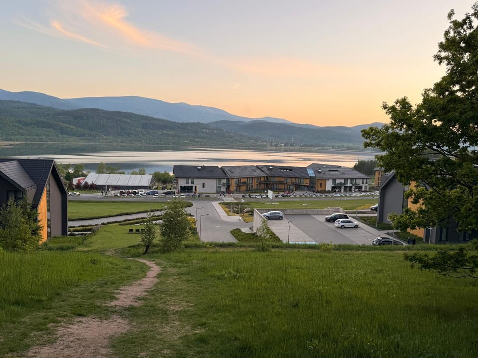 Quiet street view
