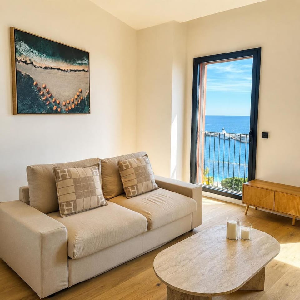 Azurea Breathtaking Sea View Apartment in Cap-d'Ail