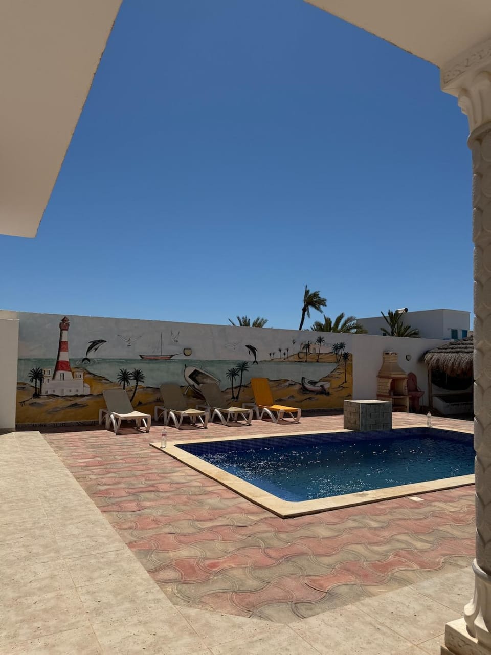 Swimming pool, Swimming pool, sunbed