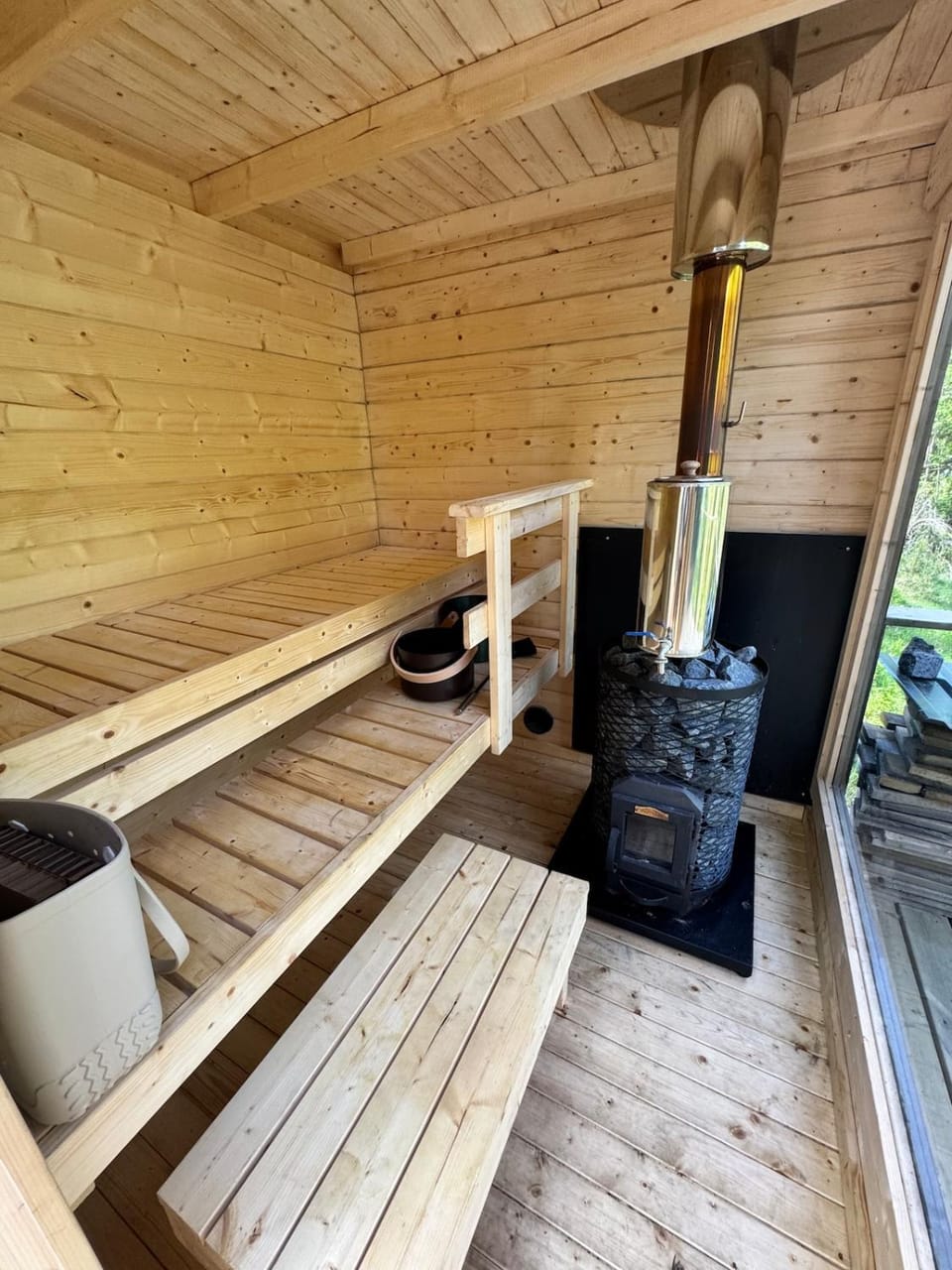 Cabin Ichi Architect Forest Retreat with Sauna Cabin in Uusimaa