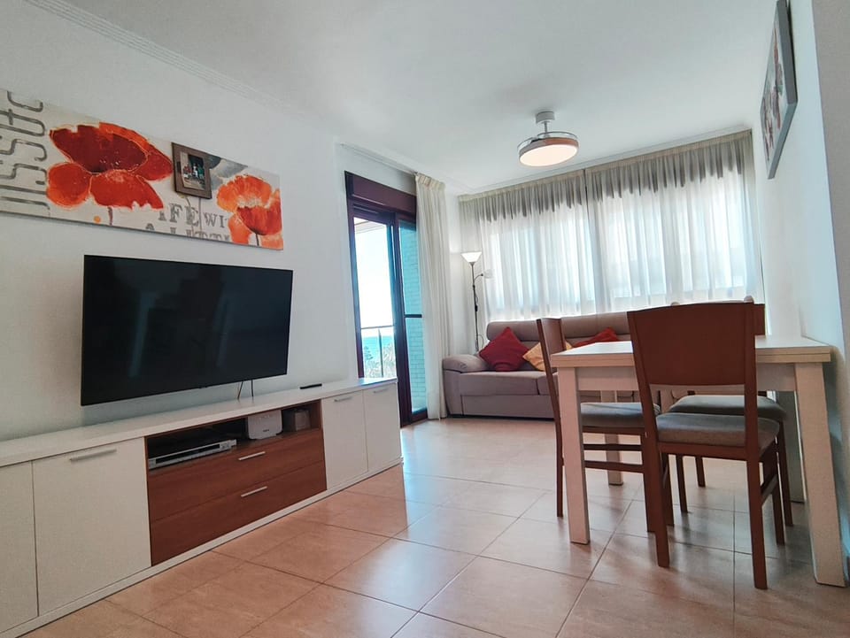 Living room, air conditioner