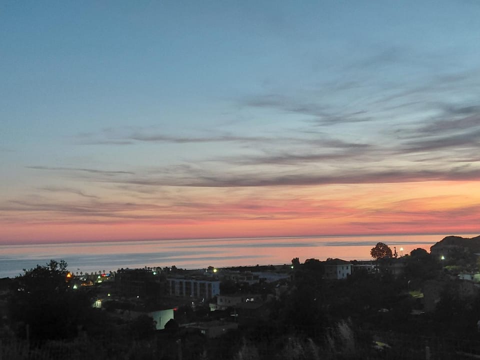 Natural landscape, Sea view, Sunrise, Sunset
