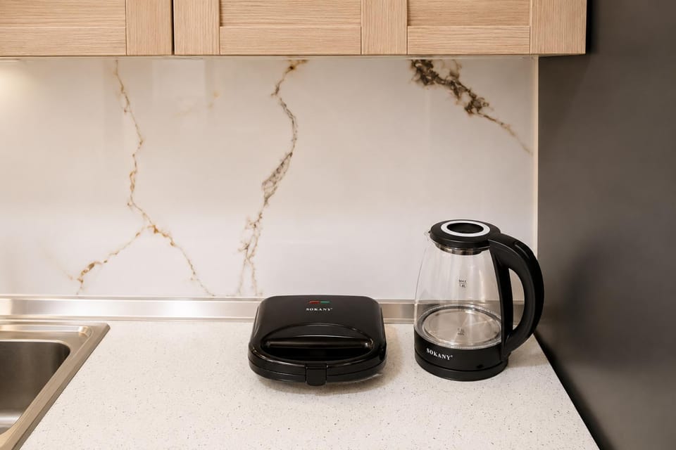Coffee/tea facilities, Kitchen or kitchenette, toaster