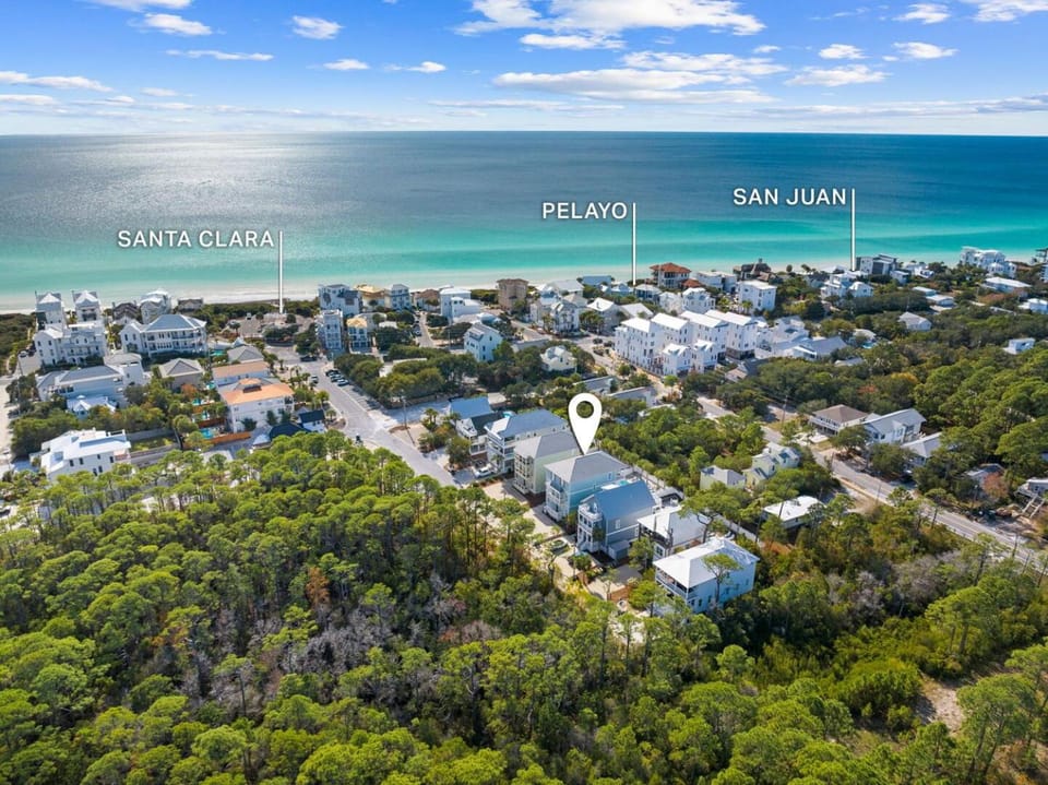 Waves 8BR Home with Private Pool Near Santa Clara Beach House in Seagrove Beach
