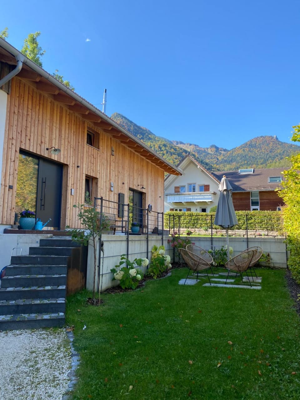 Property building, Garden