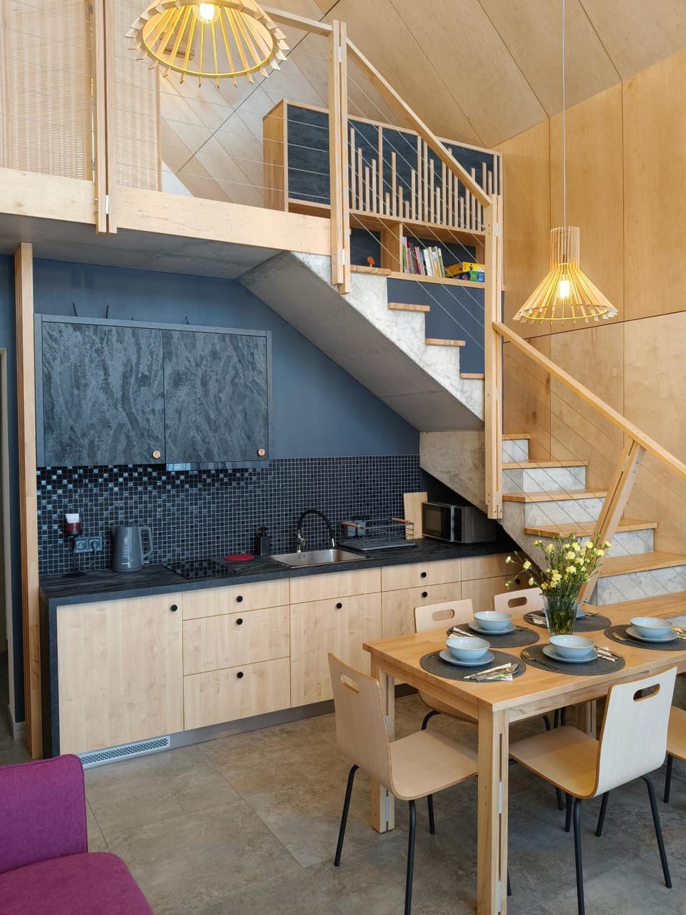 Library, TV and multimedia, Kitchen or kitchenette, Living room, Food and drinks, Meals, heating, stove, air conditioner
