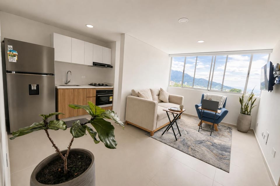 Habitat luxury suite - Rooftop Pool Apartment in Ibagué