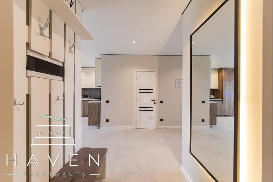 Living room, kitchen