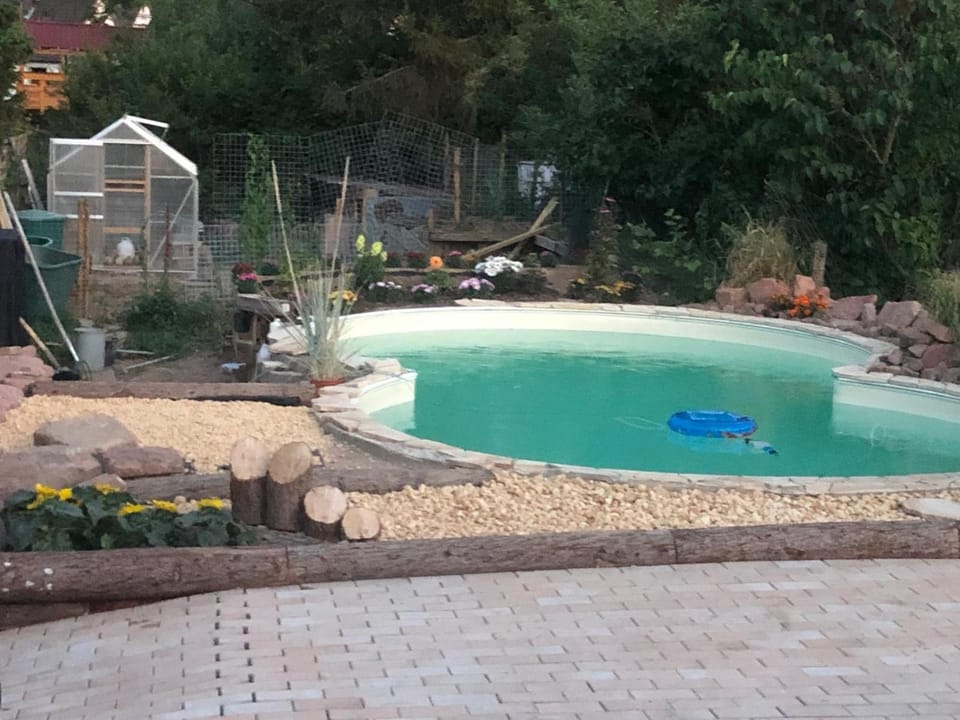 Acorn Pool Tented Camp House in Hesse