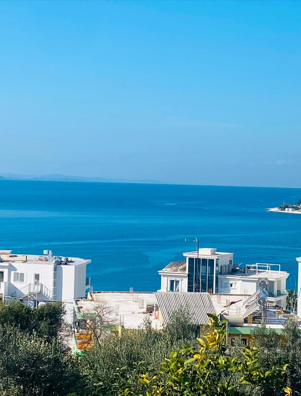 Beach, City view, Sea view