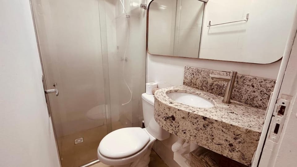 Bem no Centro, com Ar Condicionado e Lava e Seca Apartment in Cascavel