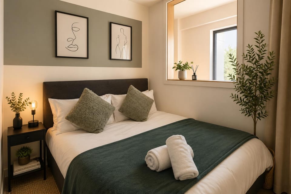 2 Bedroom 2 Bathrooms - Modern - Old Trafford - City Centre - Rooftop Access Apartment in Salford