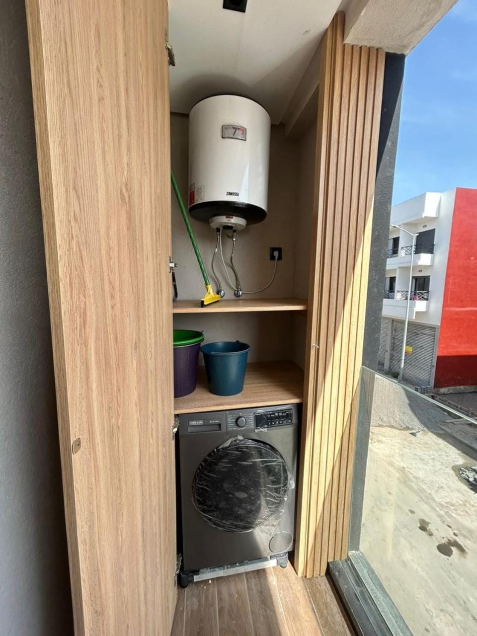 Blue Wave Studio Darbouzza Balcony Wifi Apartment in Casablanca-Settat