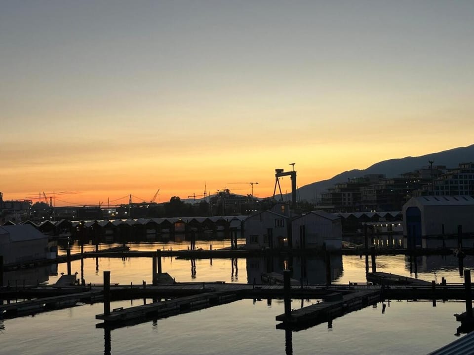Mosquito Creek Floating Boat Shed Docked boat in North Vancouver