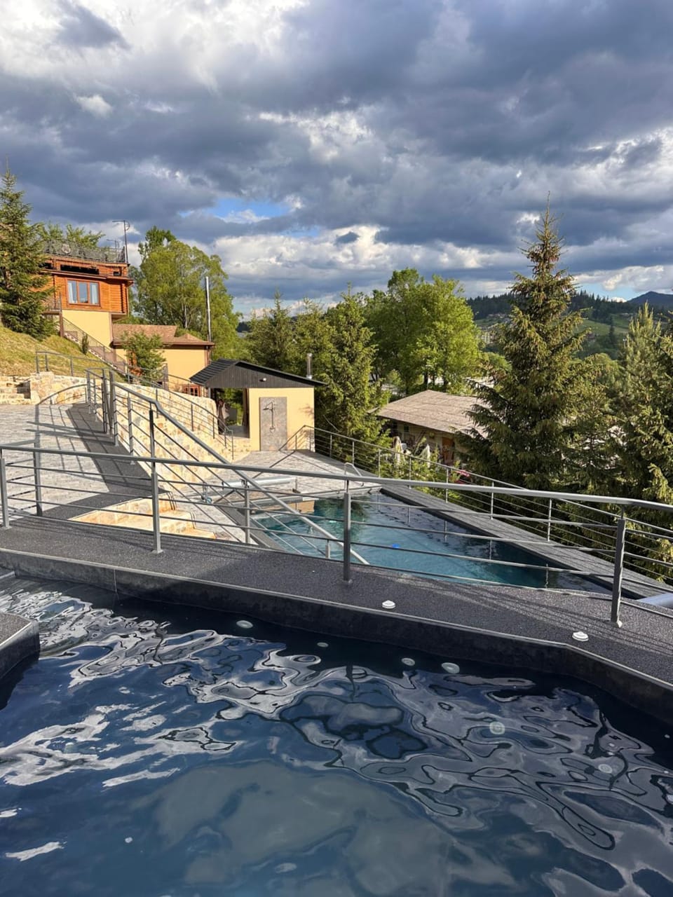 Mountain view, Pool view, Swimming pool