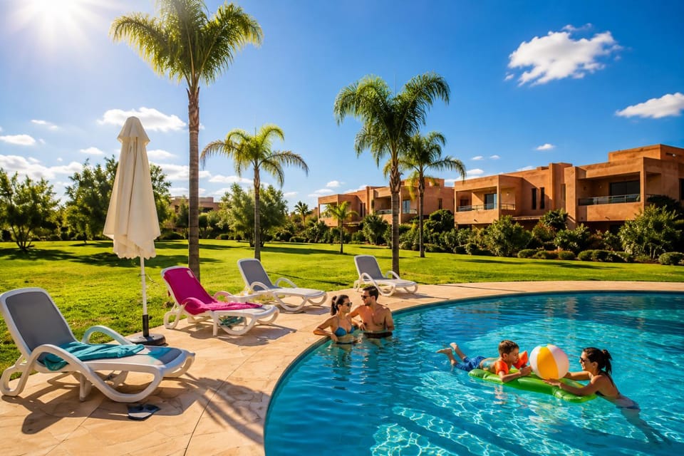 Appartement de Rêve Jardin Privatif et Piscine Apartment in Marrakesh