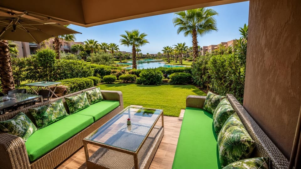 Appartement de Rêve Jardin Privatif et Piscine Apartment in Marrakesh