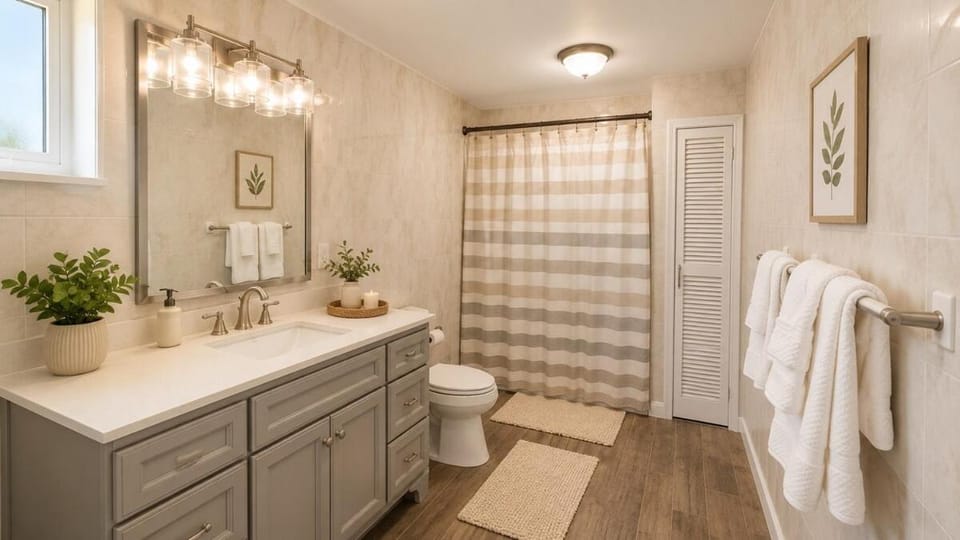 Modern Family Retreat Minutes from MetLife & NYC Apartment in Hasbrouck Heights