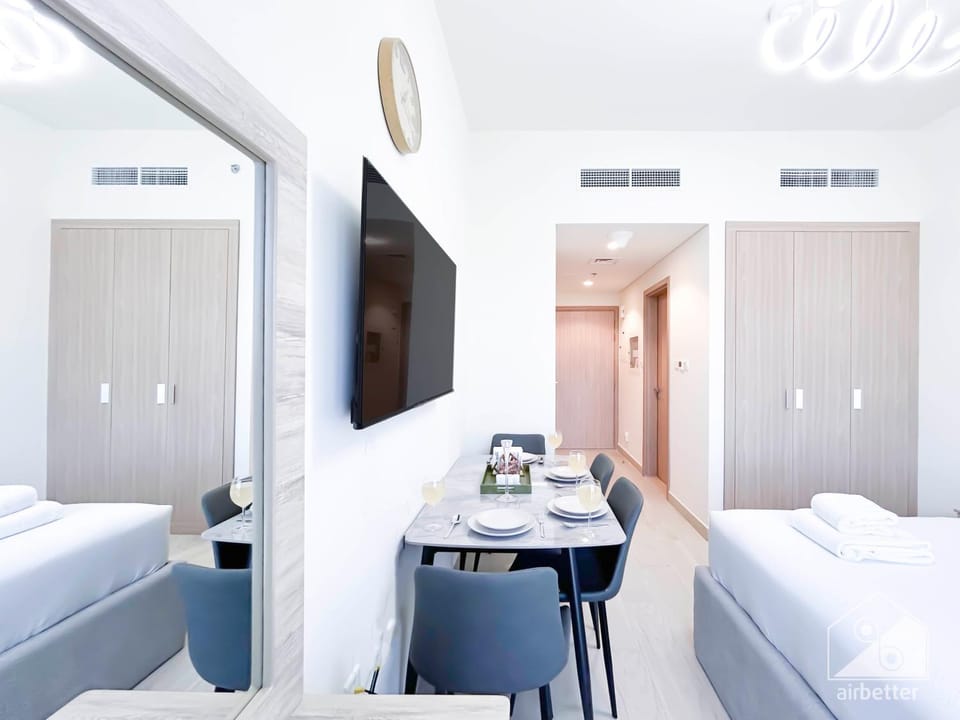 Modern & Spacious Fully furnished Apartments with Blacony at Azizi Riviera Meydan Apartment in Dubai