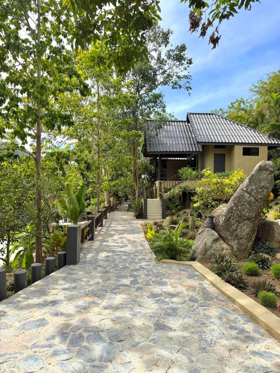 Natural landscape, Garden, Garden view
