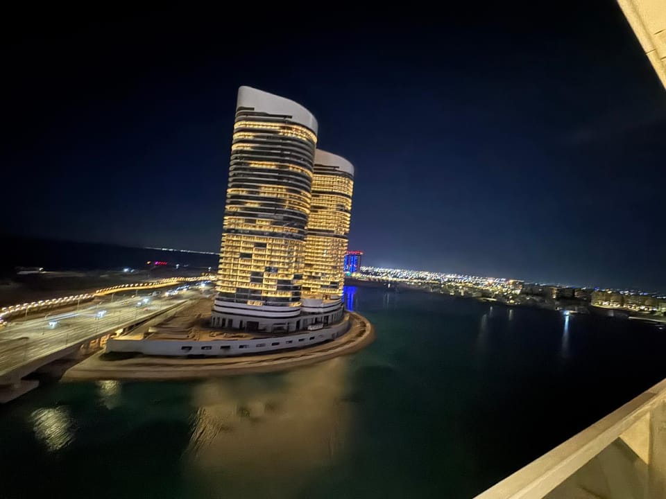 أبراج العالمين الجديدة - Alamein Towers 2-Bedroom Chalet Panoramic Sea View Apartment in Egypt
