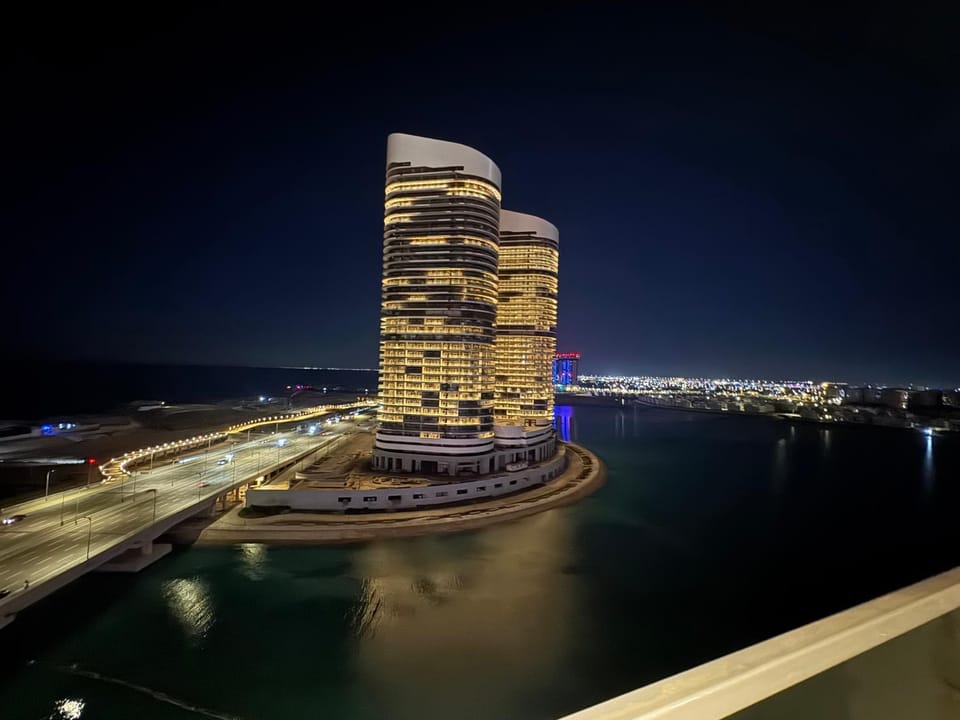 أبراج العالمين الجديدة - Alamein Towers 2-Bedroom Chalet Panoramic Sea View Apartment in Egypt