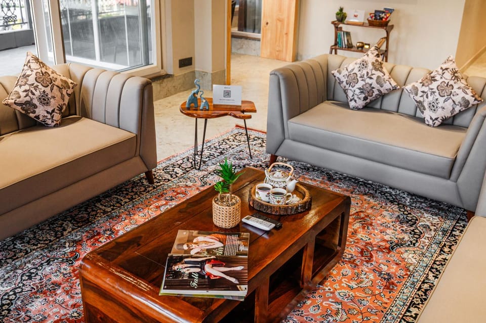 ELIVAAS Signature Bask and Blessings Highlands Pet-Friendly 7-BHK Retreat With Private Scenic Balconies, Jacuzzi, Spa, Garden & Gazebo Villa in Himachal Pradesh