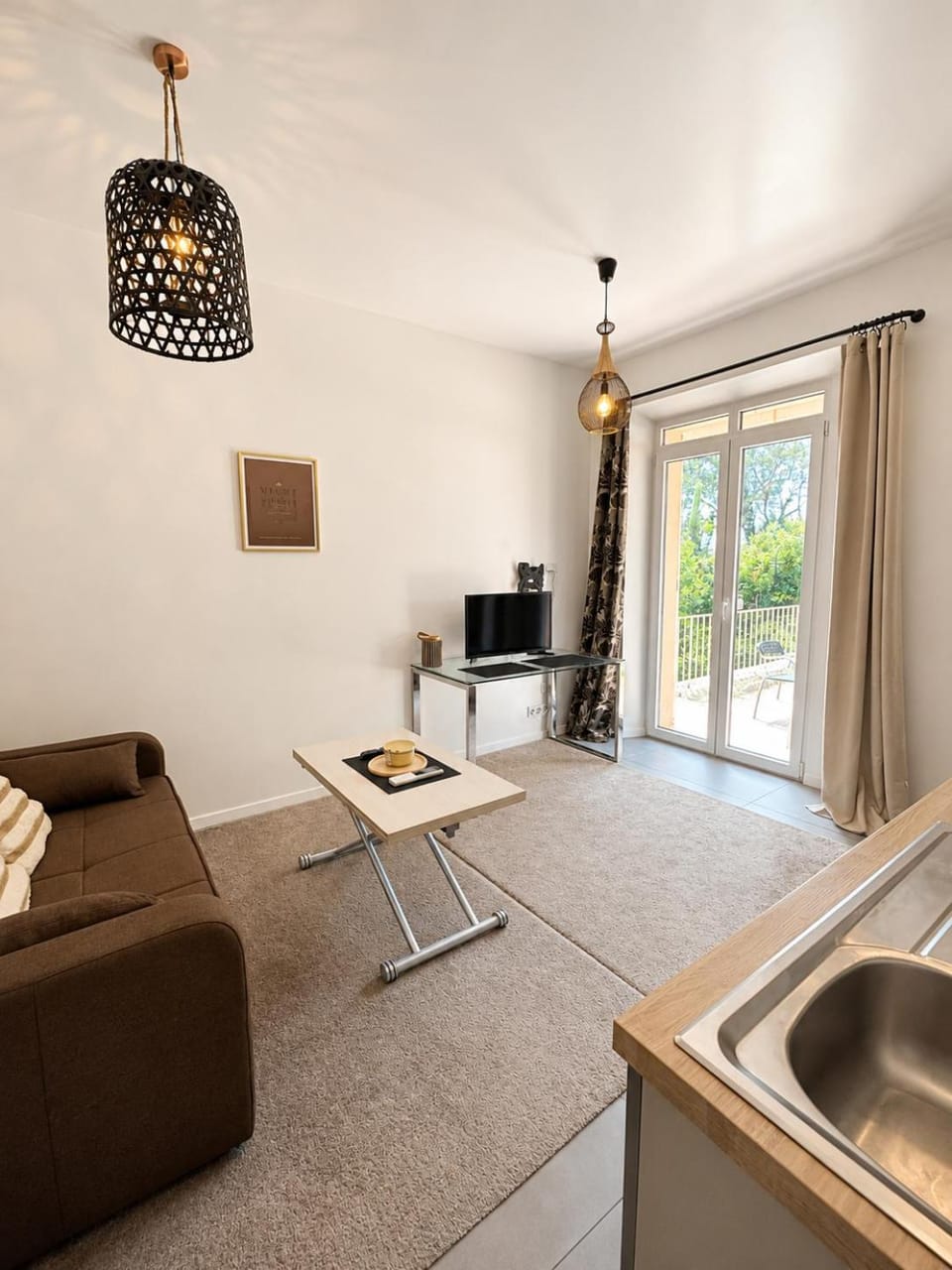 Charmant studio vue mer avec jardin - Côte d'Azur Apartment in Grasse