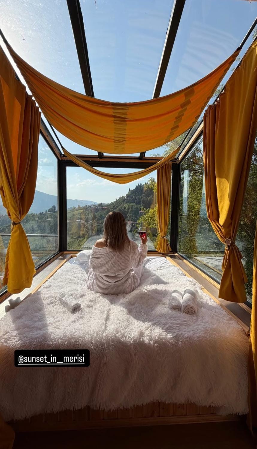 Merisi - Sunset Chalet House in Adjara, Georgia