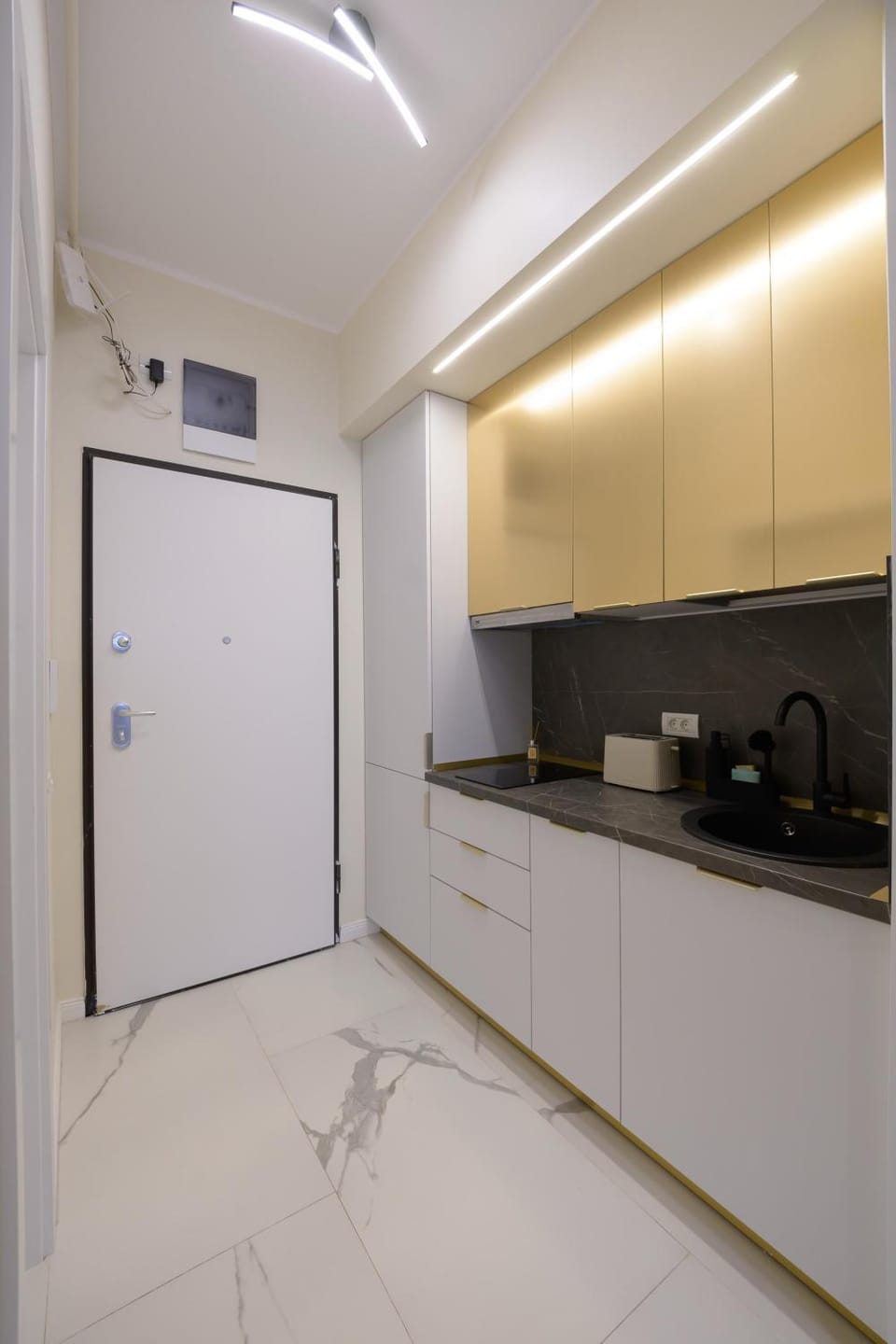 Kitchen or kitchenette, kitchen