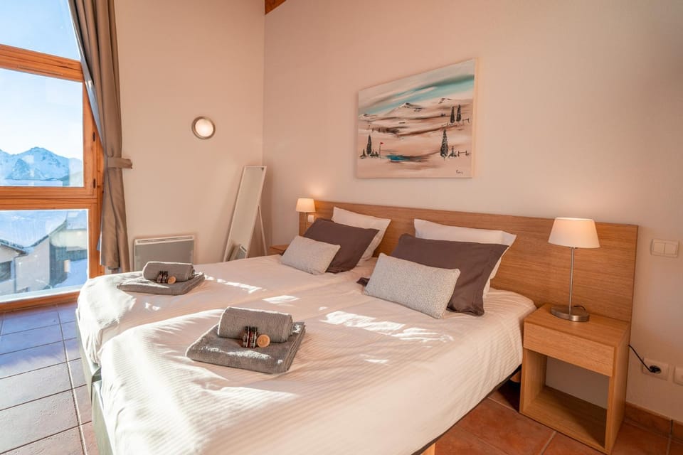 Three-room apartment + cabin for eight persons Cabin in Saint-François-Longchamp