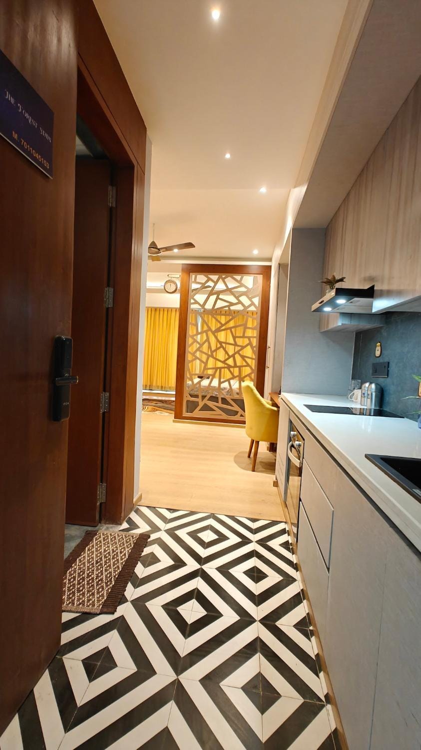 Modern Cozy Couple Friendly Stay with yoga sofa Apartment in Noida