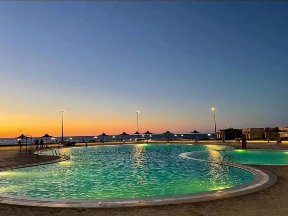 See view Chalet 3 bedrooms Doaa elsmaa north cost stand alone 1 Ac 2 fans for family only Chalet in Egypt